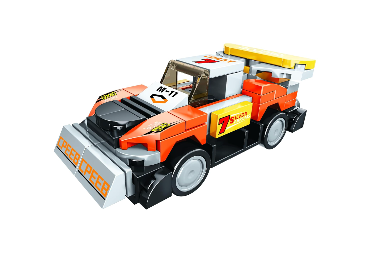 Learn About Speed – Build Your Own Race Car | 8-in-1 Robot Kit (7+ Years)