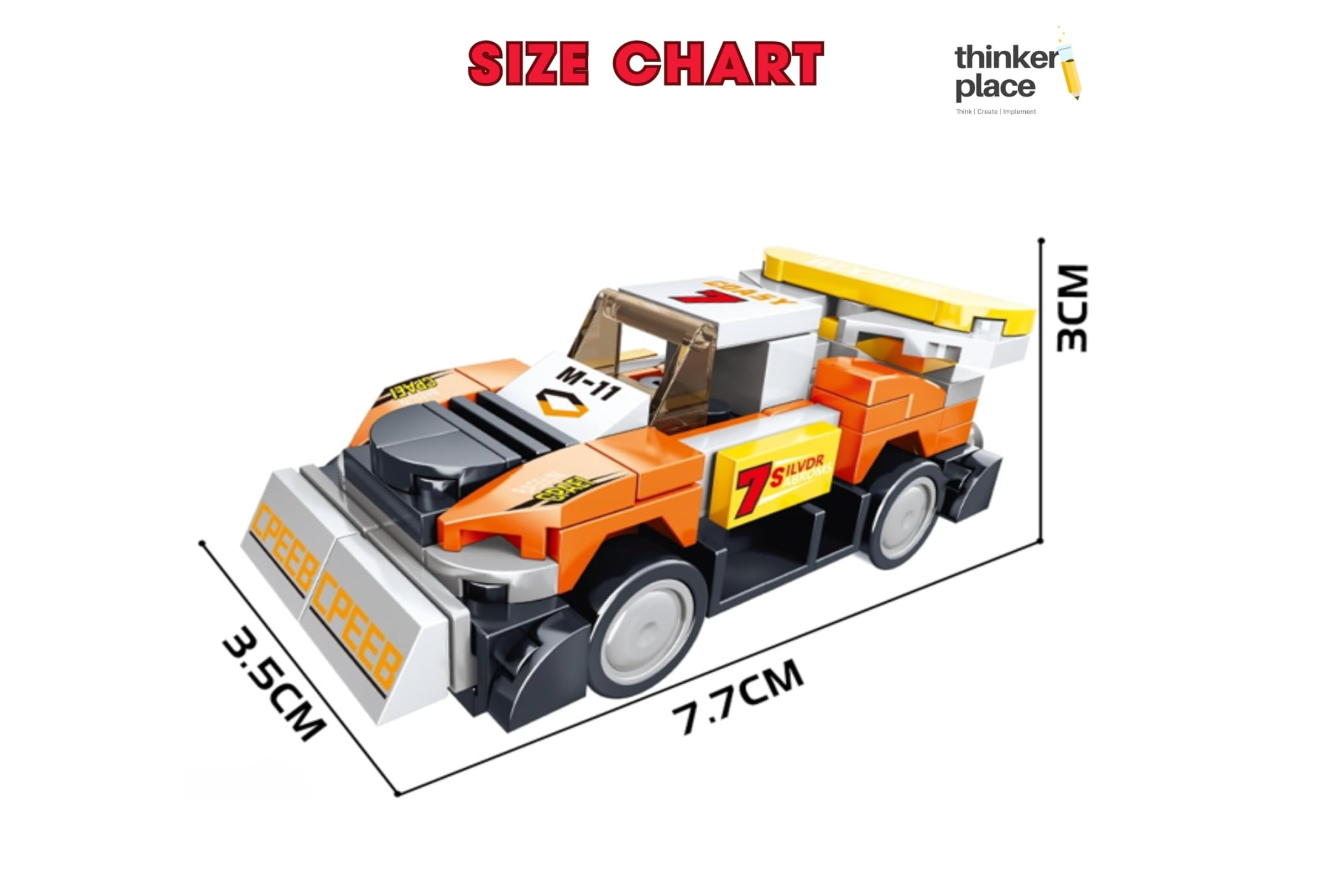 Learn About Speed – Build Your Own Race Car | 8-in-1 Robot Kit (7+ Years)