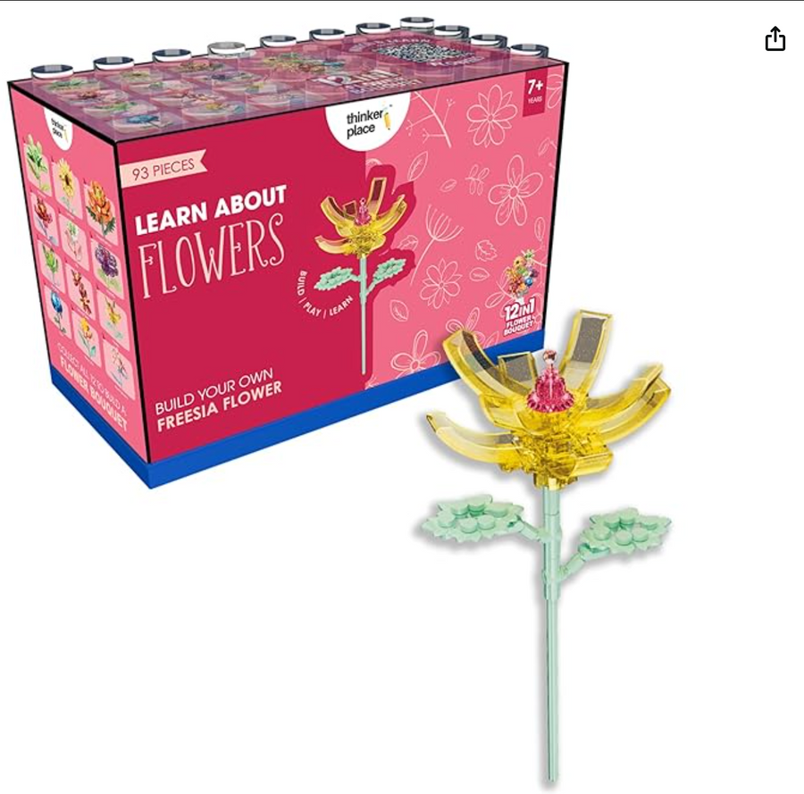 Thinker Place Learn About Flowers – Build Your Own Sunflower
