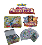 Pokémon TCG Scarlet & Violet – Paldea Evolved Tin (Collector's Card Tin)