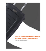 Wildcraft Hardshell Trolley Bag | 8 Tanker Wheels | Cabin Luggage