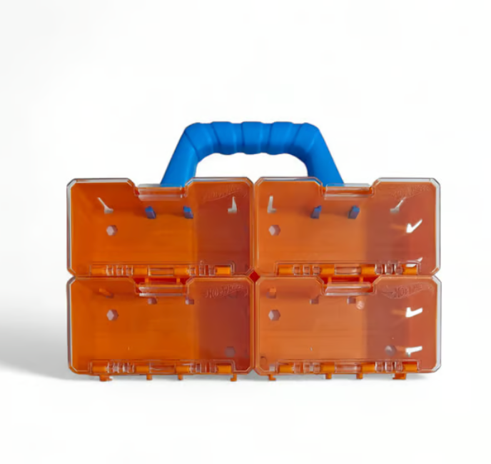 "Hot Wheels Combo Set - Rapid Pulse Car + Ultimate Collector Case (4 Cars)"