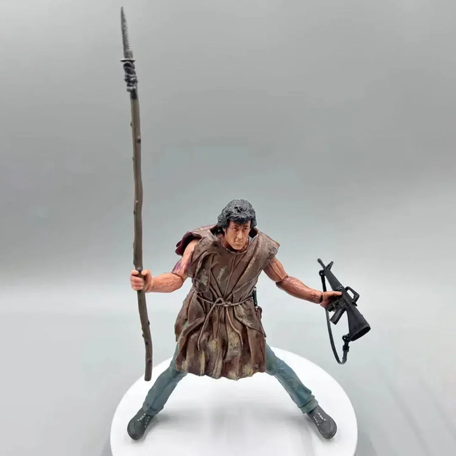 NECA Rambo – John J. Rambo Survival Version Action Figure (First Blood)