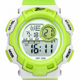 Zoop Green Digital Watch - Dial Close-up