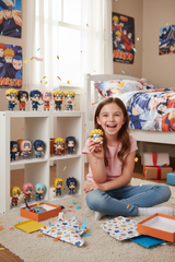Girl with Naruto Figure Set