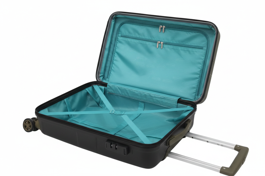 Kamiliant Hardshell Trolley - Interior View Black