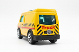 TrucK 04 utility van rear view white background