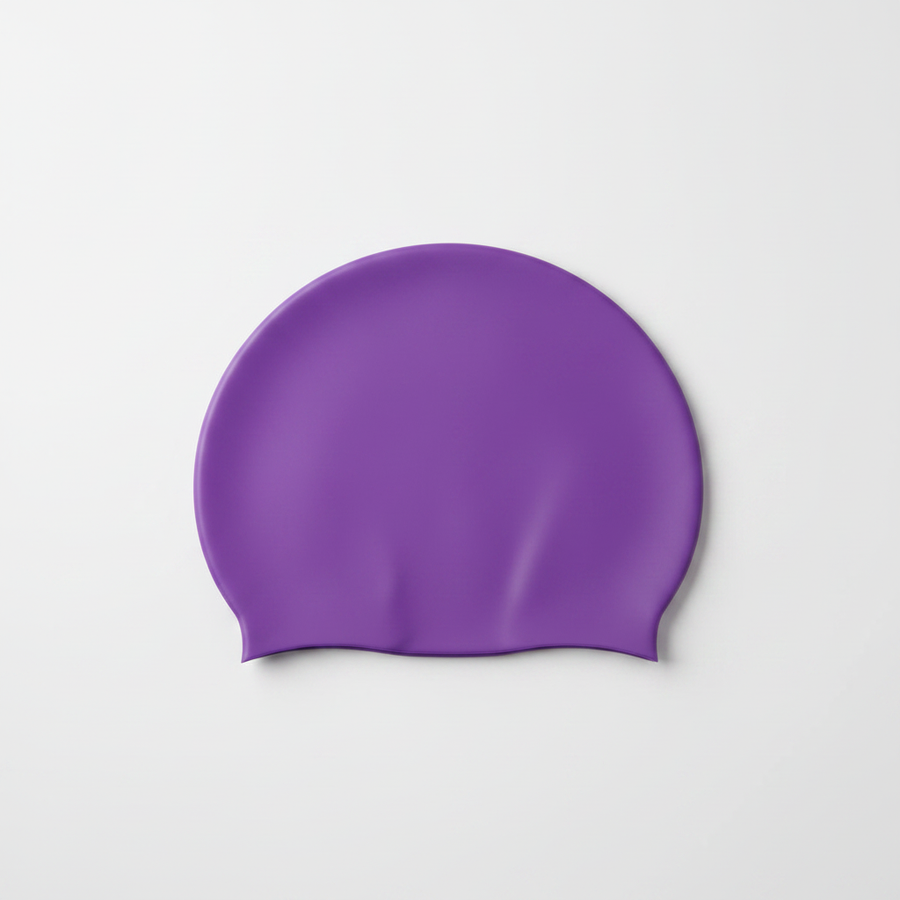 Swim Cap - Purple Generated