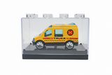 TrucK 04 utility van in display box white background