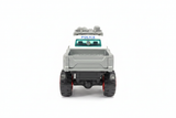 Style B Police Utility Truck rear view white background