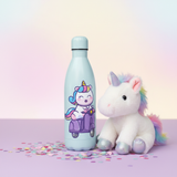 Purple Scooter bottle - kids close-up scene