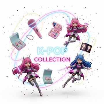 K-Pop Collection 3D Banner - White BG