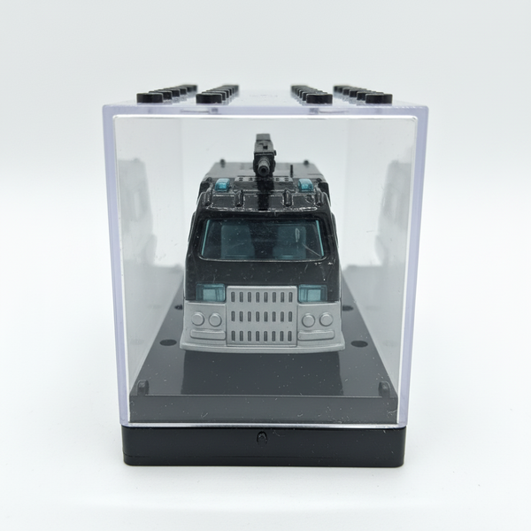 Die-Cast Police Armored Truck Toy Car in Display Box