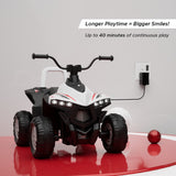 TurboTrek Kids ATV Quad Bike | Battery-Powered Ride-On for Children