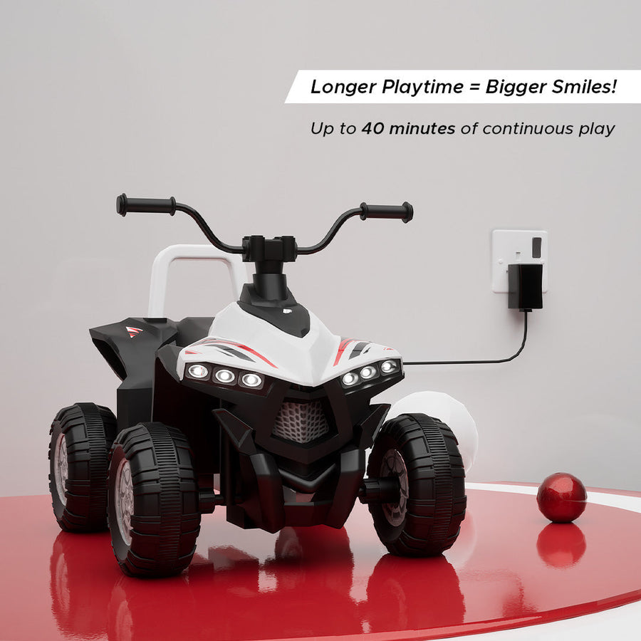 TurboTrek Kids ATV Quad Bike | Battery-Powered Ride-On for Children