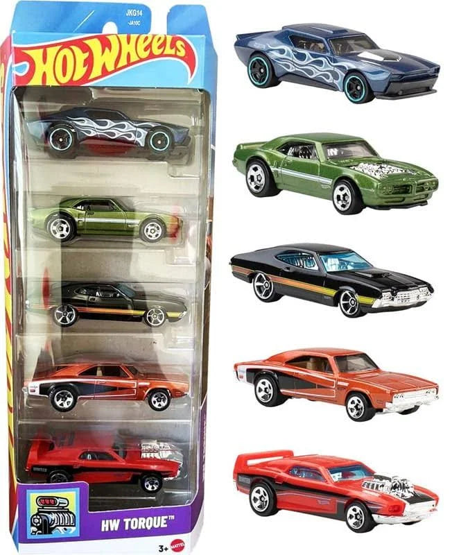Hot Wheels HW Torque 5-Car Set