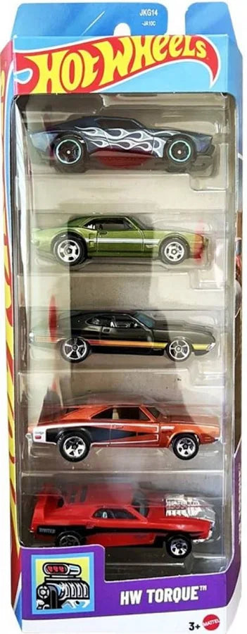 Hot Wheels HW Torque 5-Car Set