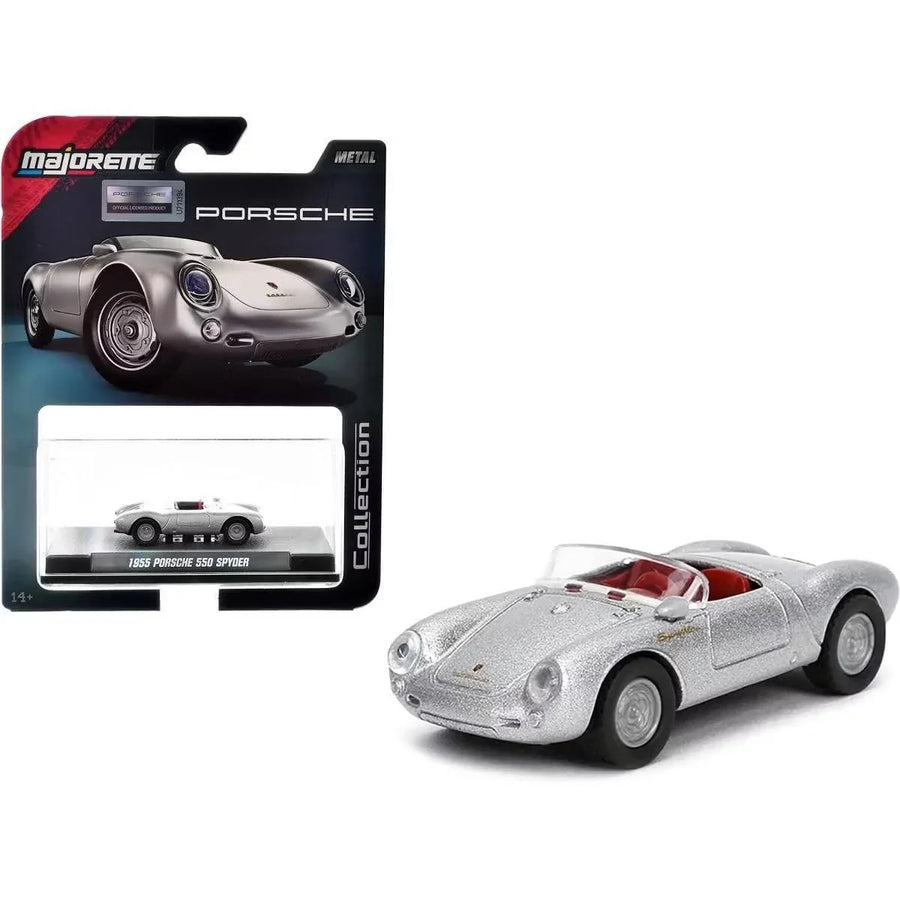 Majorette 1955 Porsche 550 Spyder Die-Cast Model Car (1:64 Scale)