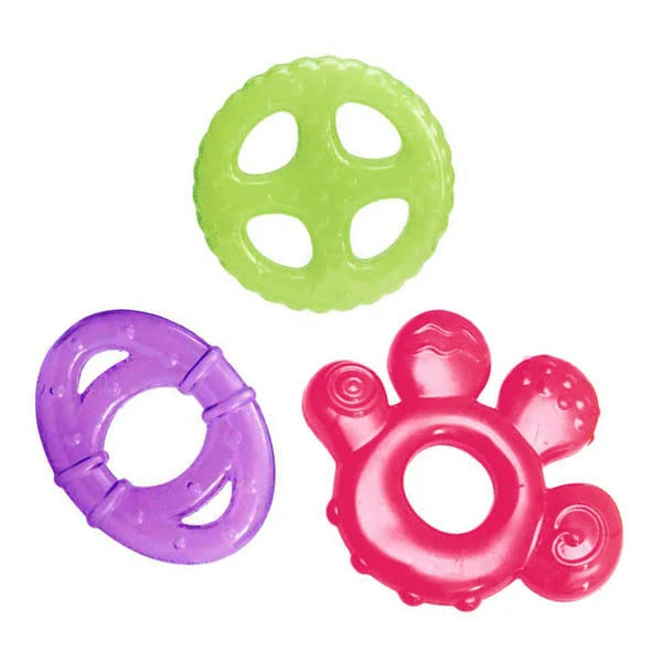 Water Filled Silicone Teether Set – Pack of 3