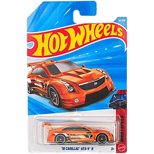 Hot Wheels '16 Cadillac ATS-V R - Night Speed (7/10) #90/250
