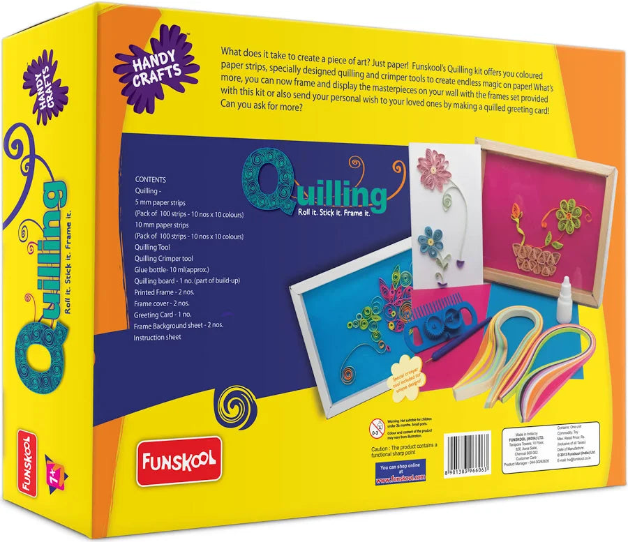 Funskool Handy Crafts Quilling Kit
