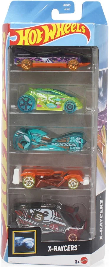 Hot Wheels X-Raycers 5-Car Set